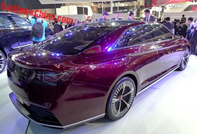 Автомобильная компания Hongqi презентовала концептуальный седан 2