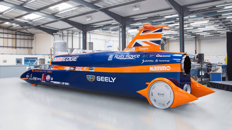 Мировой рекорд скорости на земле будет установлен с наклейкой Geely 2