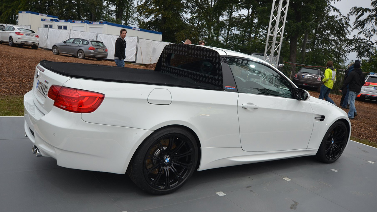 Единственный в мире пикап BMW M3 оснастили турбонаддувом 1