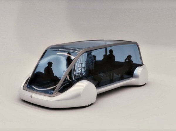 Компания Tesla презентовала свой первый «подземный автобус» 1