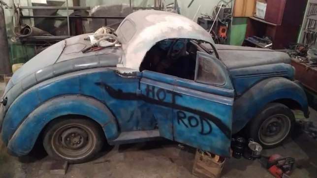 Украинец «распилил» старый автомобиль, превратив его в Hot Rod 2