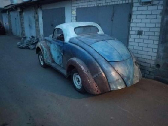 Украинец «распилил» старый автомобиль, превратив его в Hot Rod 3