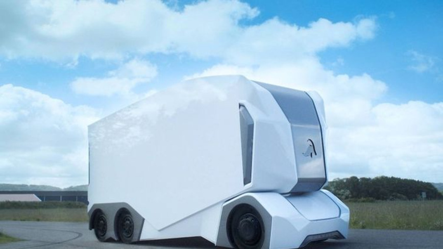 Шведы показали огромный автономный грузовик T-Pod Prototype 2
