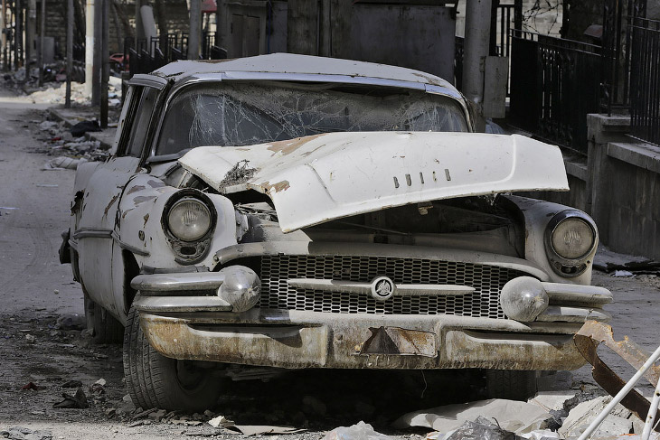 Известная коллекция машин исчезла под обломками Алеппо 2