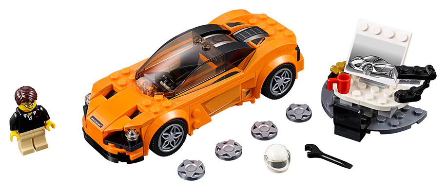 McLaren построит полноразмерный суперкар из Lego 2
