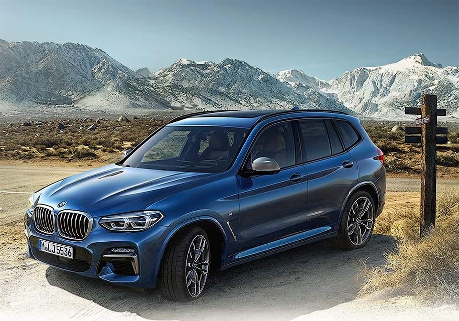 Компания BMW «по ошибке» показала официальные изображения нового BMW X3 2