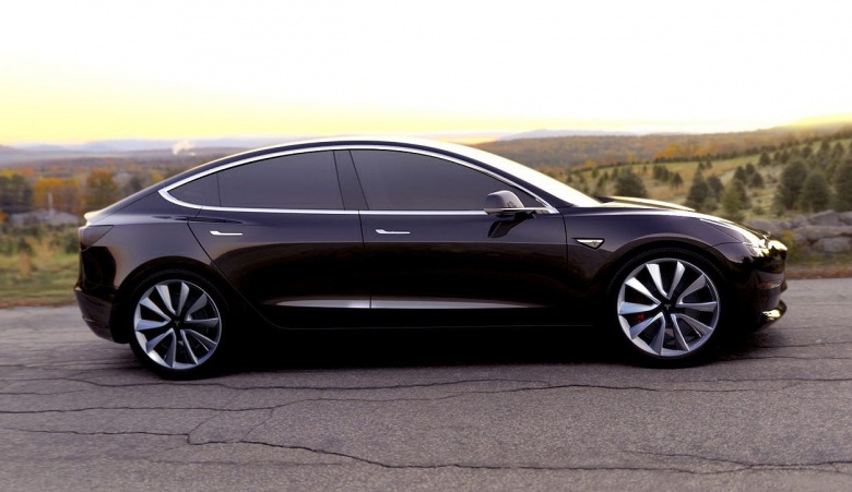 Tesla Model 3 претендует на звание самого безопасного электромобиля 2
