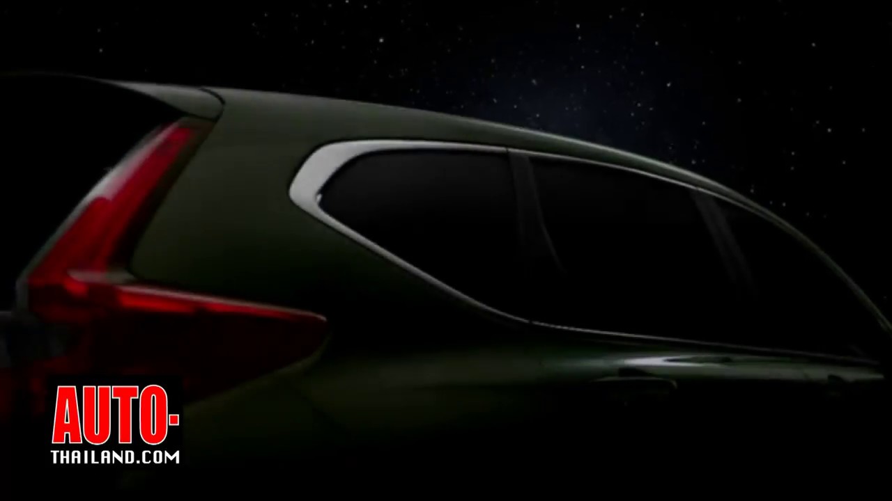 Опубликованы официальные изображения и дата премьеры нового кроссовера Honda CR-V 2