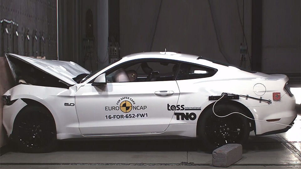 Ford Mustang провалил европейские краш-тесты 2
