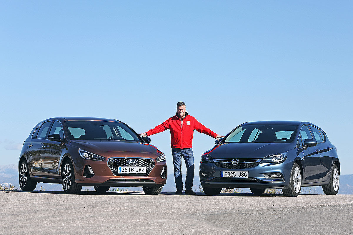 «Дорожный батл»: Hyundai i30 «против» Opel Astra 3