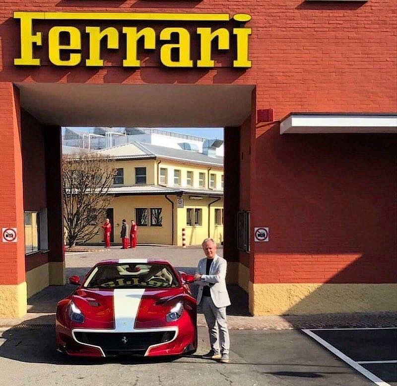 Эксклюзивный Ferrari презентовал сам основатель компании 1