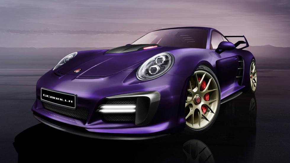 Зачем Porsche 911 Turbo перекрасили в фиолетовый цвет 1