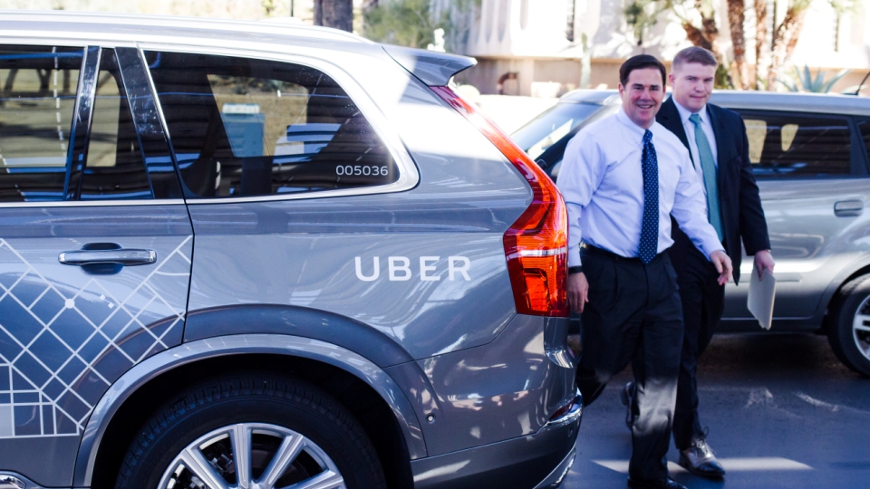 Uber начал использовать беспилотные такси в двух городах 2