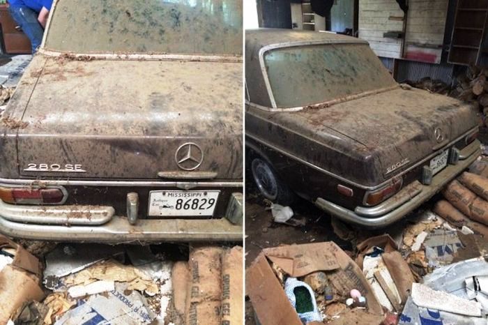 «Мистический» Mercedes из прошлого, «не поддался ремонту» 2