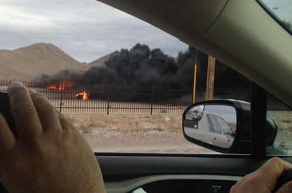 Спорткар Lamborghini загорелся на треке в Лас-Вегасе: есть погибшие 4