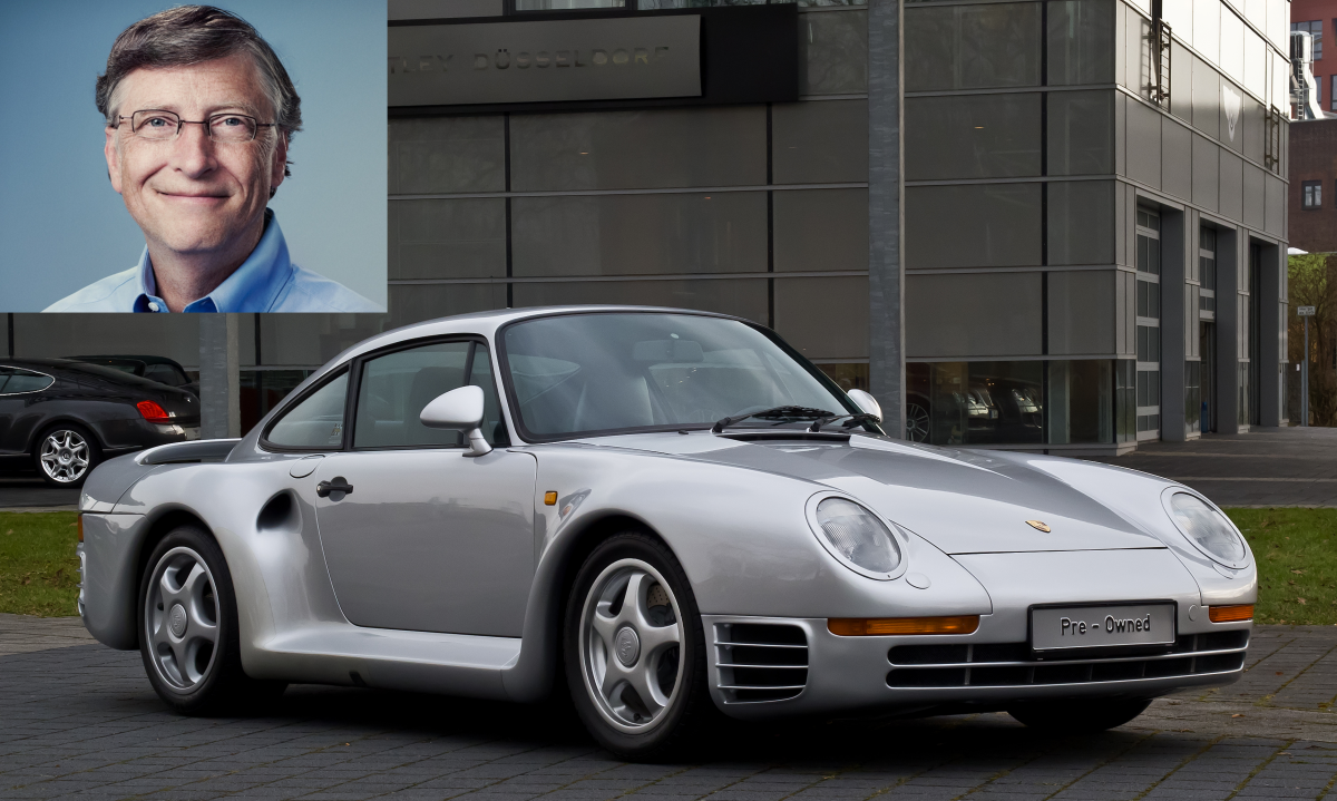 Почему Porsche 959 получил «прозвище Гейтс» 3