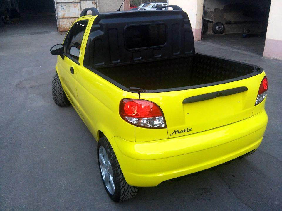 Как Daewoo Matiz «превратился» в «крутой» pick-up 2