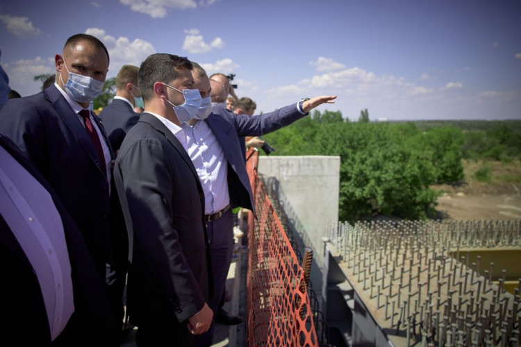 Президент в очередной раз пообещал достроить запорожские мосты через Днепр 1