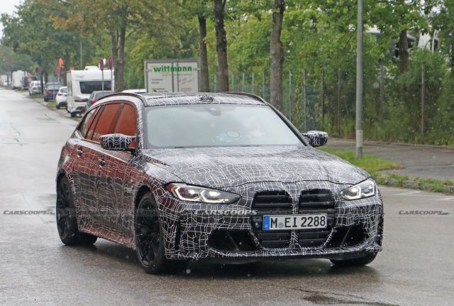 BMW приступила к тестам универсала M3 1
