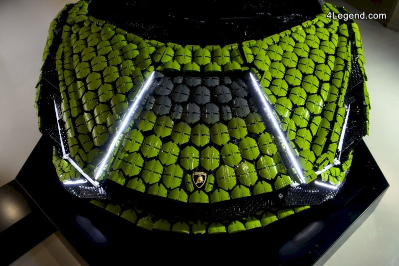 На международной выставке показали Lamborghini Sián FKP 37 2020 из LEGO в масштабе 1:1  3