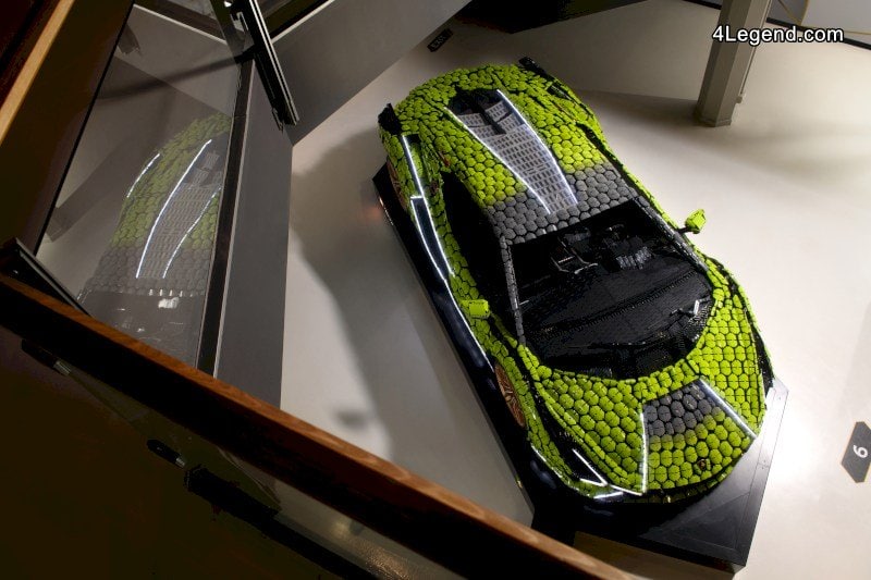 На международной выставке показали Lamborghini Sián FKP 37 2020 из LEGO в масштабе 1:1  5
