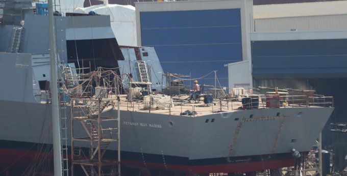 В Турции строят корвет «Гетьман Иван Мазепа» для украинского военно-морского флота  1