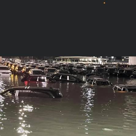 Сотни новых машин концерна Stellantis затонули из-за наводнения 1