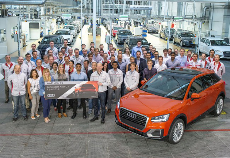 Audi приступает к производству кроссовера Q2 2