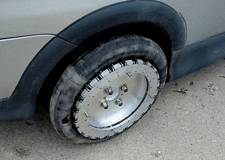 Канадец изобрел колесо для параллельной парковки 1