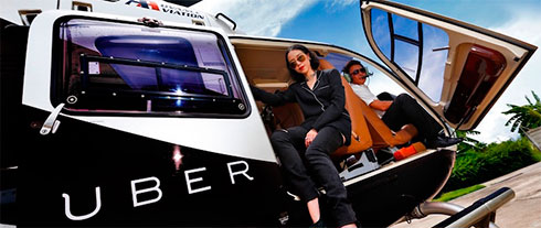 Сервис Uber запустил летающие такси 1