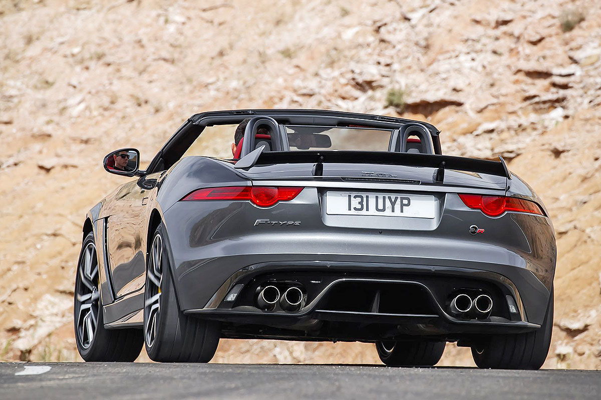 Jaguar F-Type SVR: «жаждущий скорости и впечатлений» 2