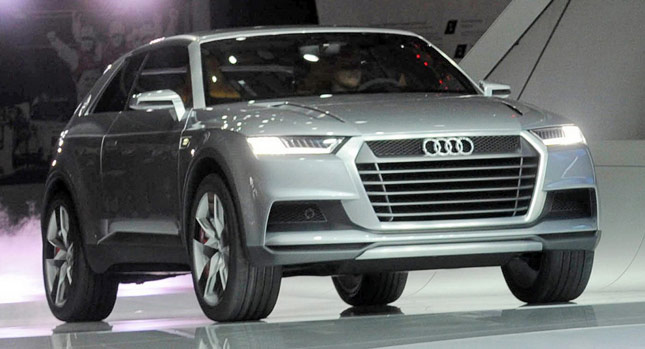 Марка Audi презентует новый «заряженный» кроссовер 1