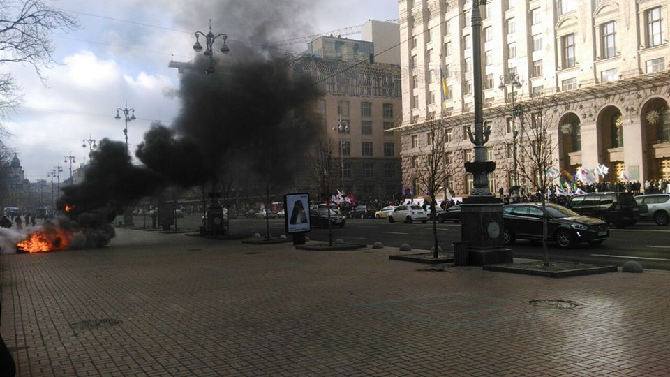 Второй день протестов против Uber: «горящие шины и акции протеста» 2