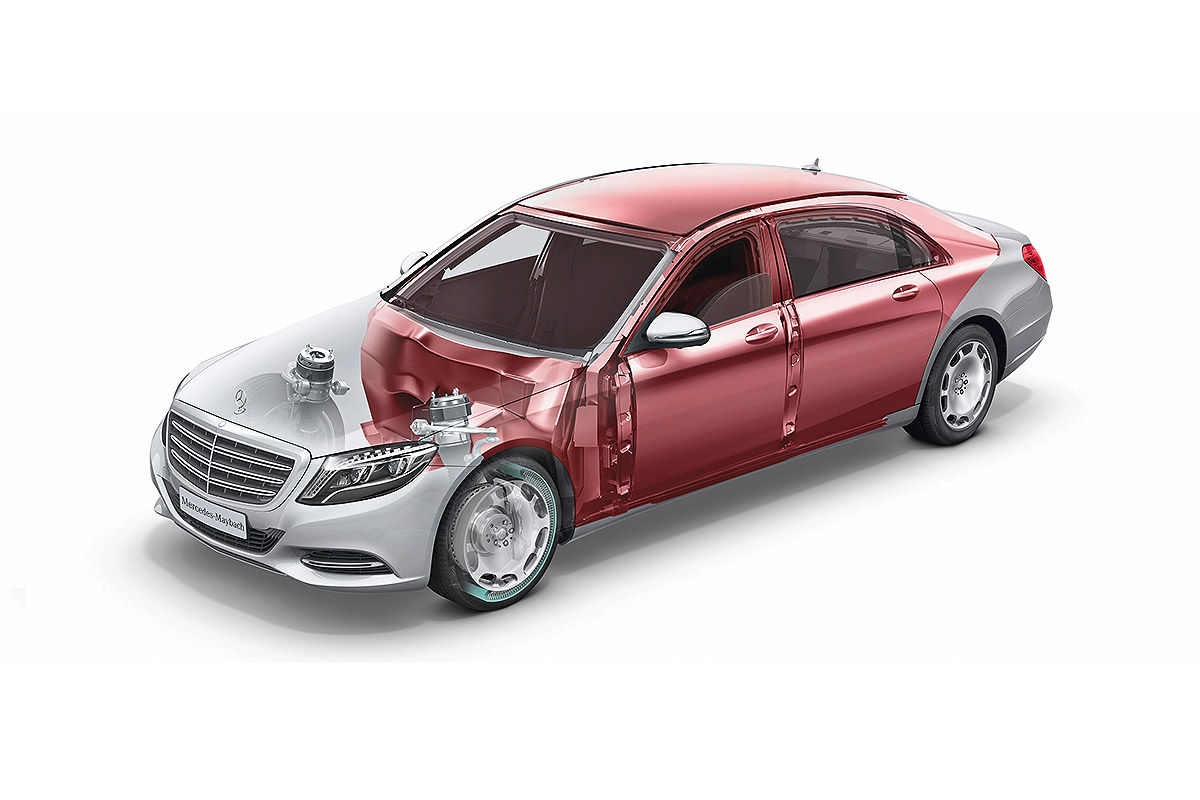 «Безопасность - прежде всего»: тест-драйв Mercedes S600 Maybach Guard 2