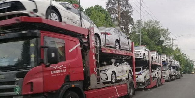 Автопарк Нацполиции Украины пополнили новые Toyota Corolla 2