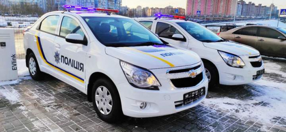 Полиция получила новые автомобили Chevrolet