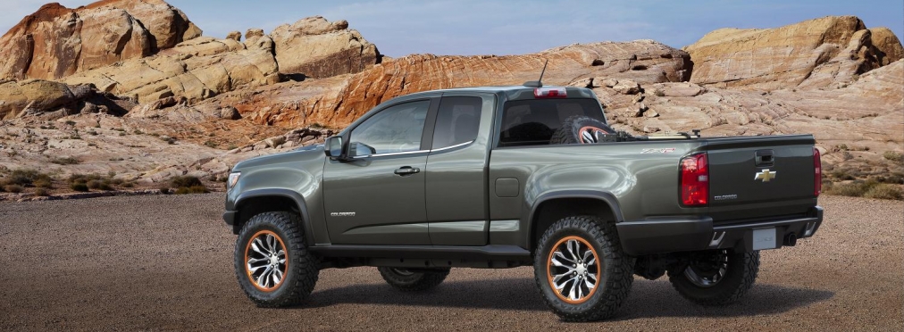 Компания Chevrolet рассекретила рестайлинговый пикап Colorado