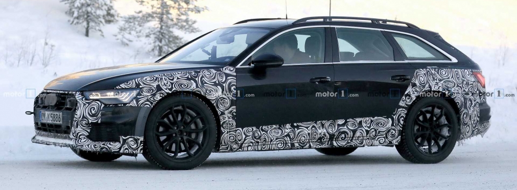Новая Audi A6 Allroad вышла на тесты