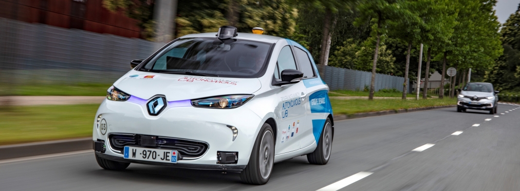 Компания Renault тестирует автономные такси