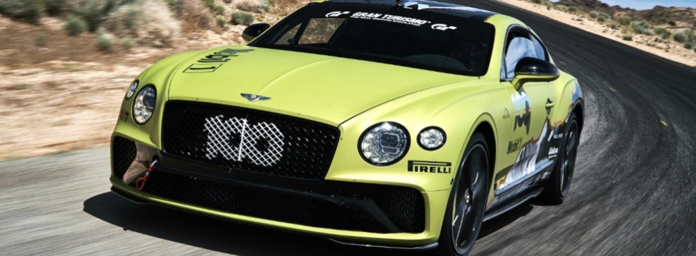 Bentley показал гоночный Continental GT для рекорда на горе Пайкс-Пик