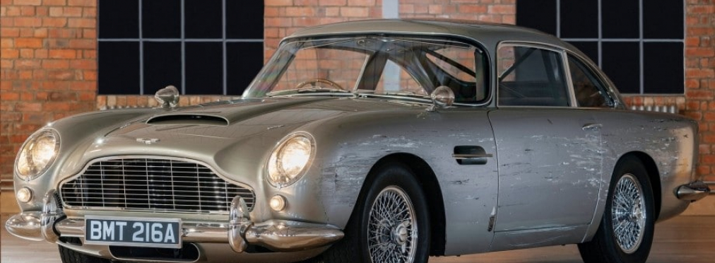 Aston Martin из фильма о Джеймсе Бонде продали за 3,2 млн долларов