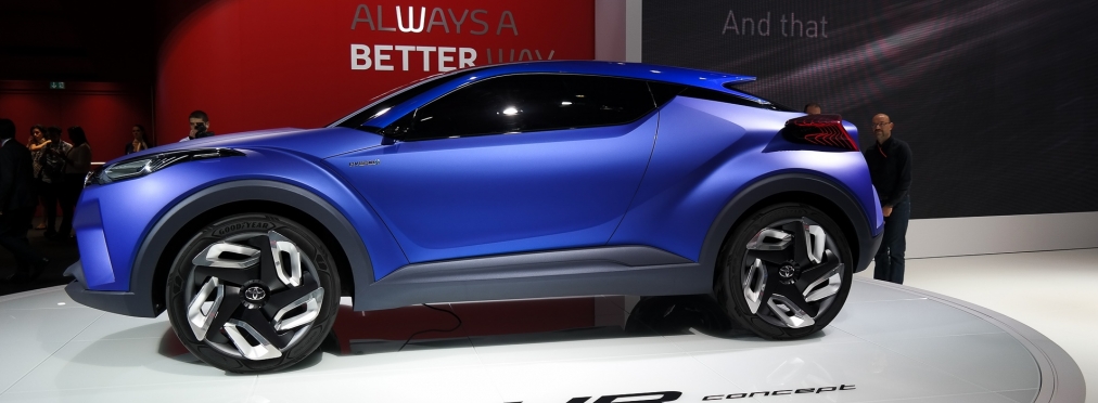 Toyota показала, каким будет новый внедорожник C-HR