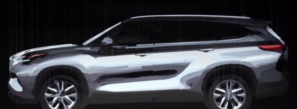 Toyota показала первый тизер нового поколения Highlander