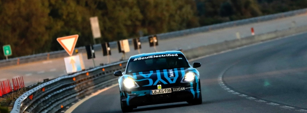 Первый электрокар Porsche совершил 24-часовой заезд на выносливость