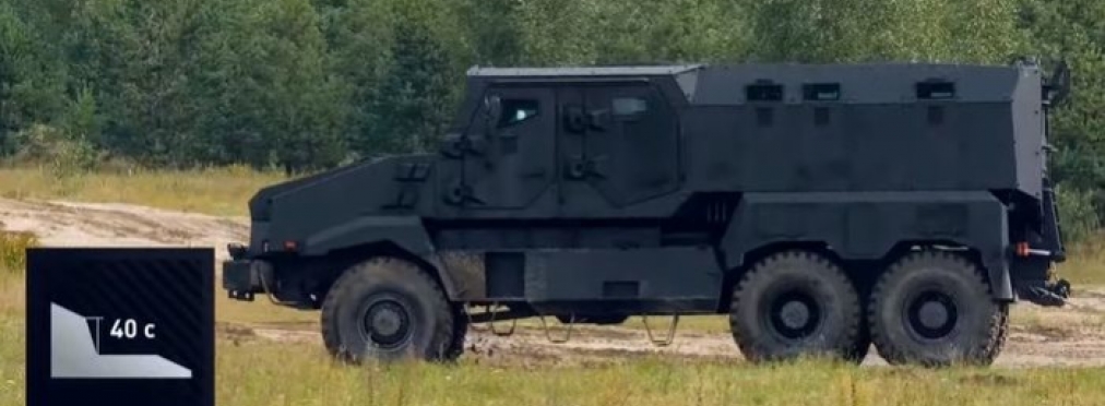 В Сети показали уникальный белорусский бронированный автомобиль