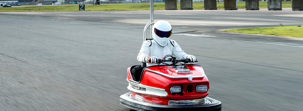 Стиг из Top Gear установил рекорд скорости на аттракционном автомобиле