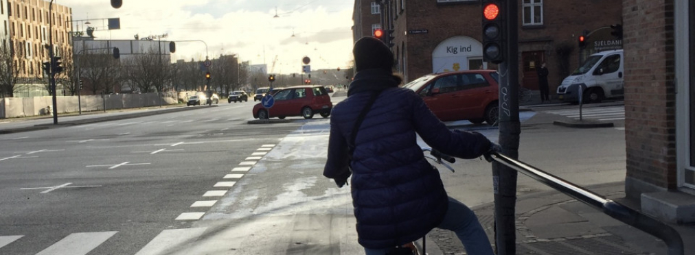 В Украине могут появиться специальные светофоры для велосипедистов