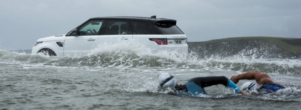 Новый Range Rover Sport испытали в море