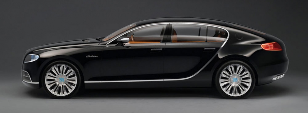 Bugatti выпустит 1500-сильный седан