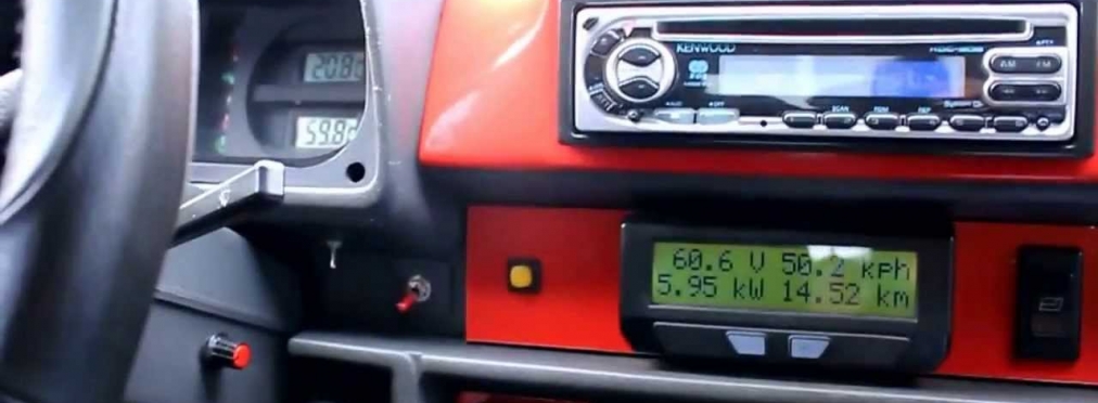 Таврию-Электро модифицировали батареями от Nissan Leaf